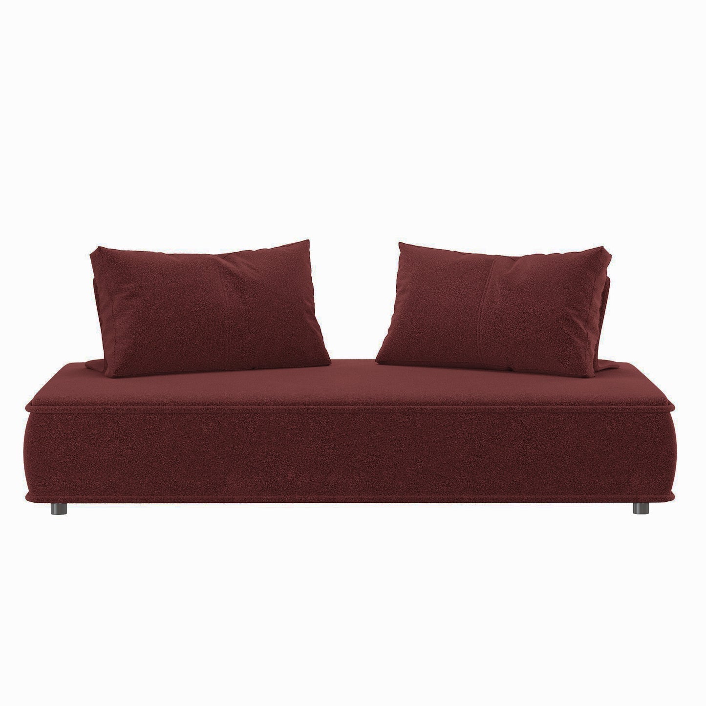 Cocoon Boucle Maroon